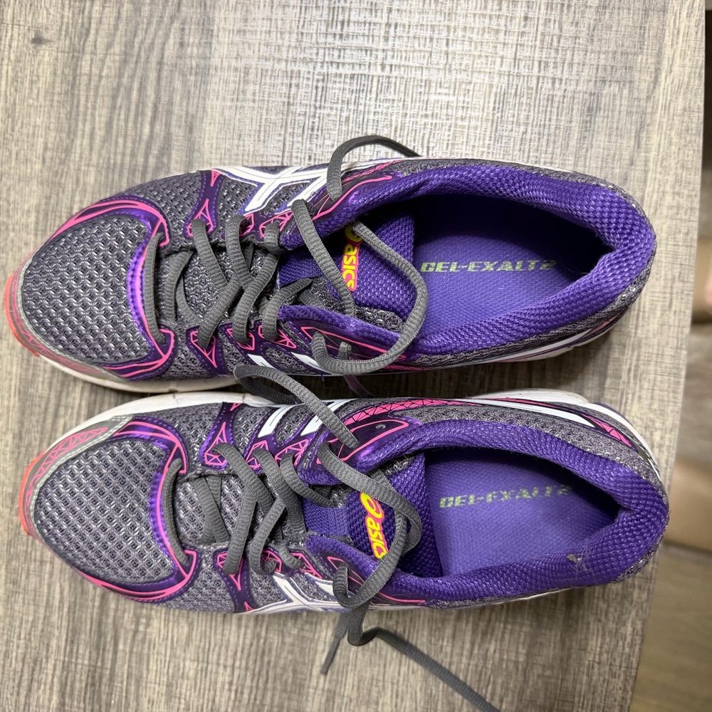 Asics Women's Athletic Shoes - Purple and Gray